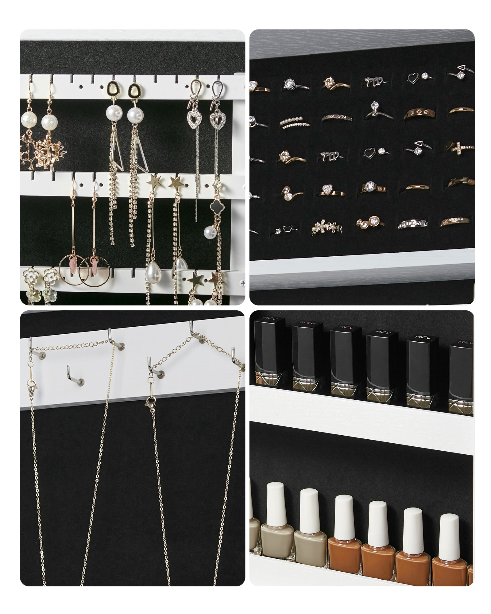 Organizer, biały, 37,2 cm