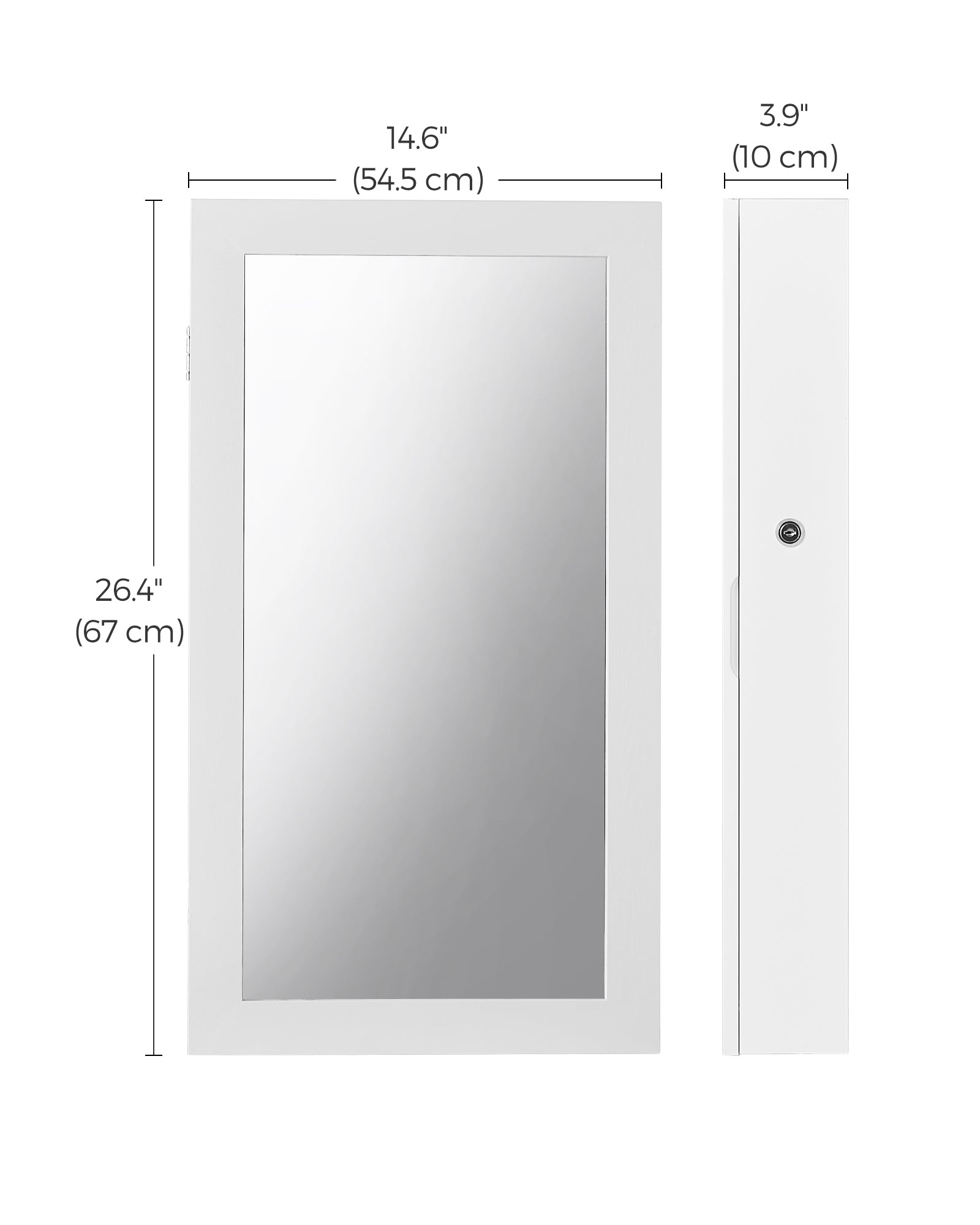 Organizer, biały, 37,2 cm