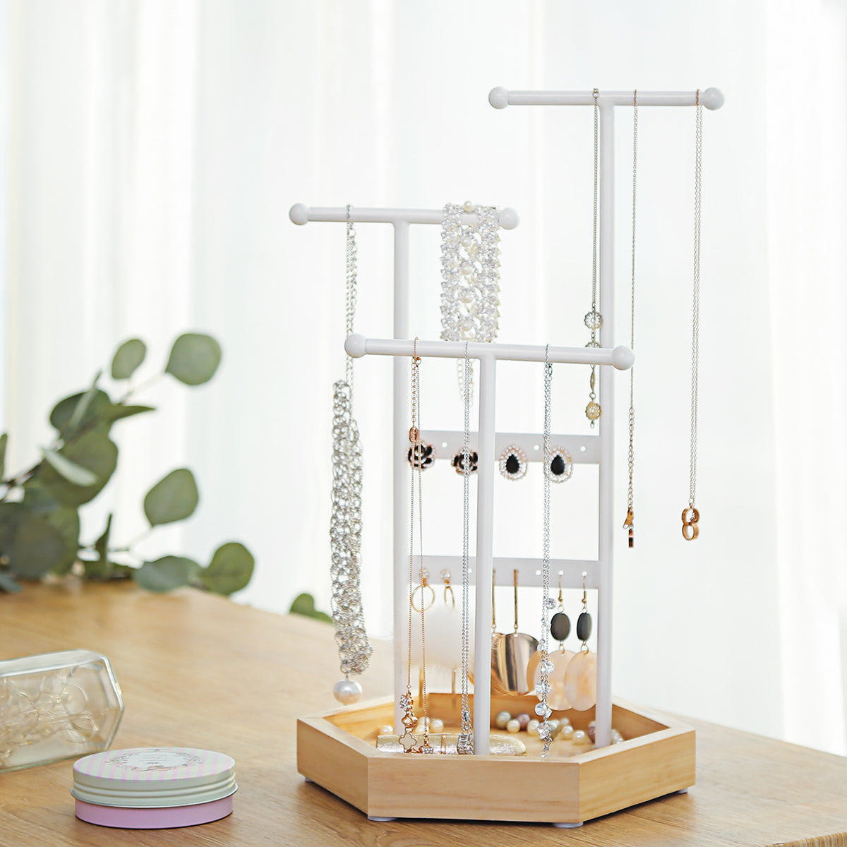 Organizer, biały, 22,8 cm