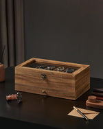 Organizer na biżuterię, coffee brown