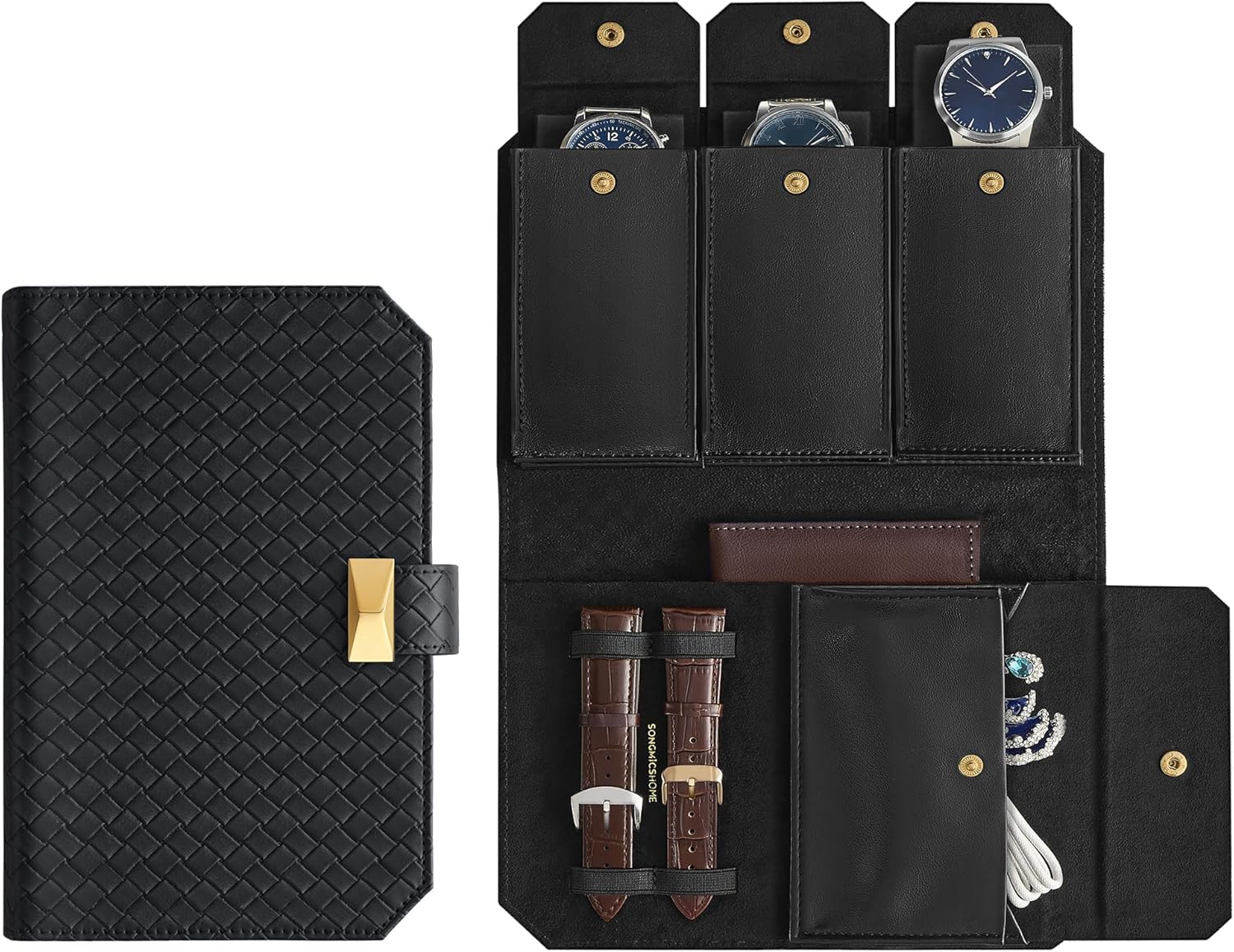 Organizer, czarny, 22 cm