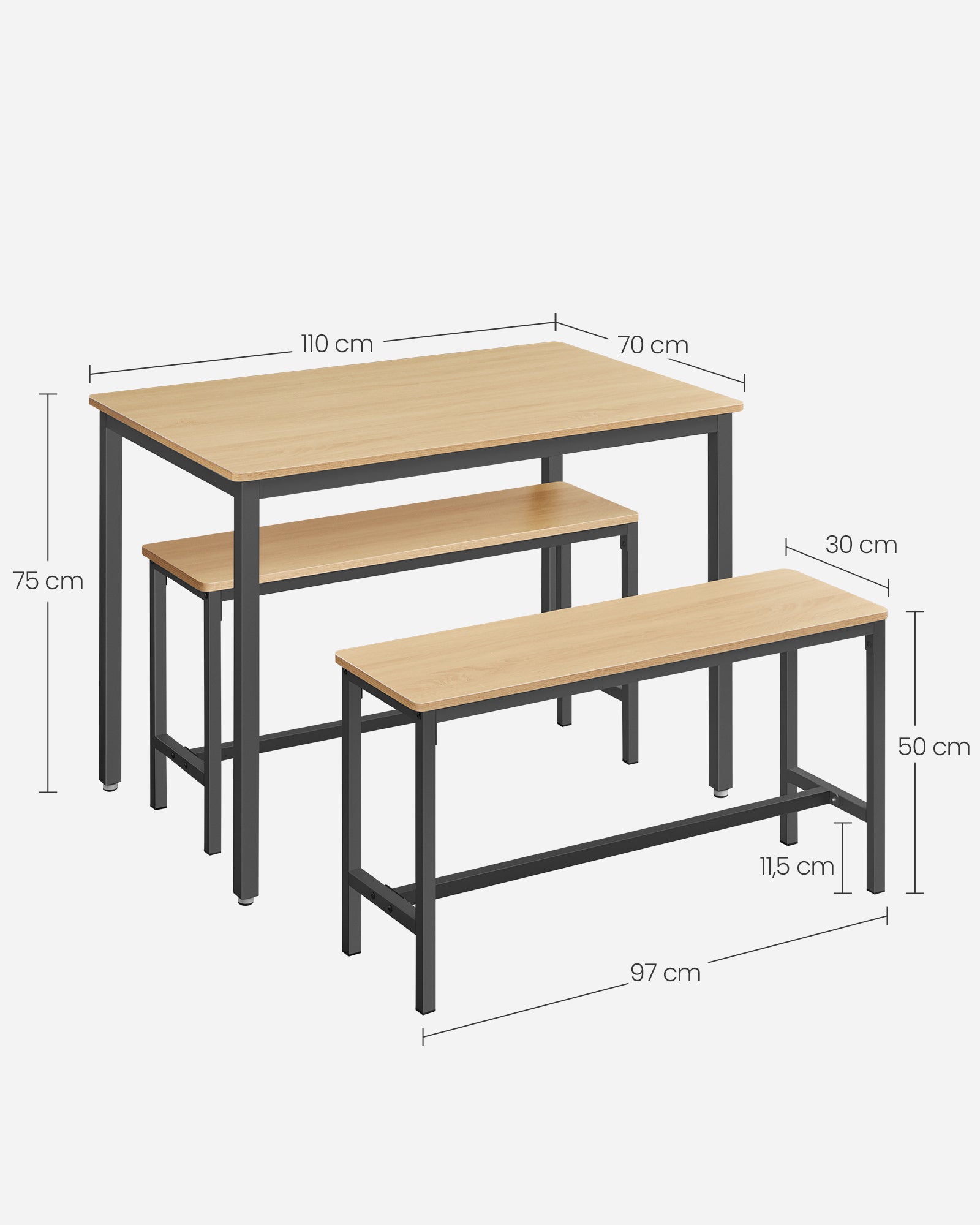 Mebel do domu, golden oak, 110 cm