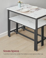 Mebel do domu, marble white, 110 cm
