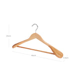 Wieszaki drewniane, yellow