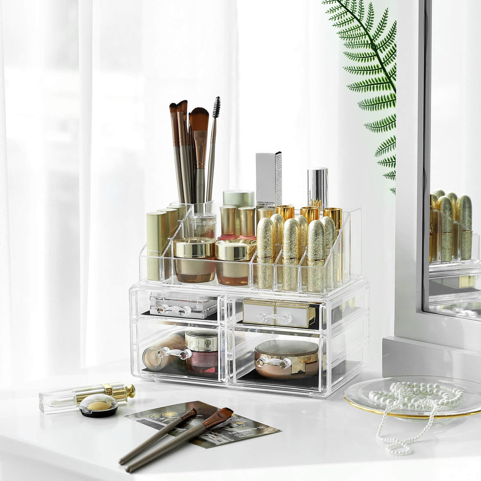 Organizer, biały, 23,8 cm