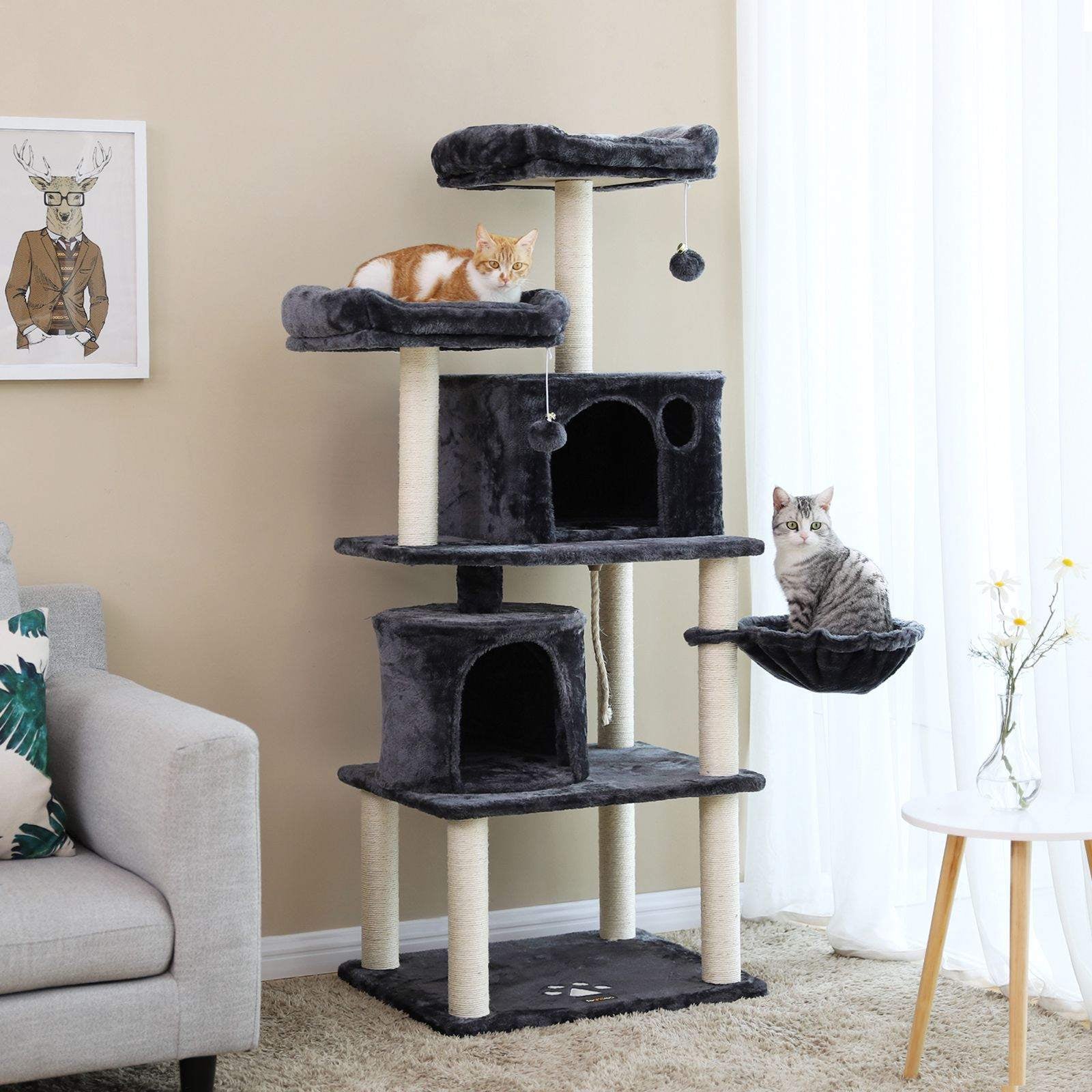 Drapak dla kota, dark gray2, 60 cm