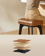 Hokery, coffee brown, 44 cm