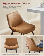 Hokery, caramel brown, 50 cm