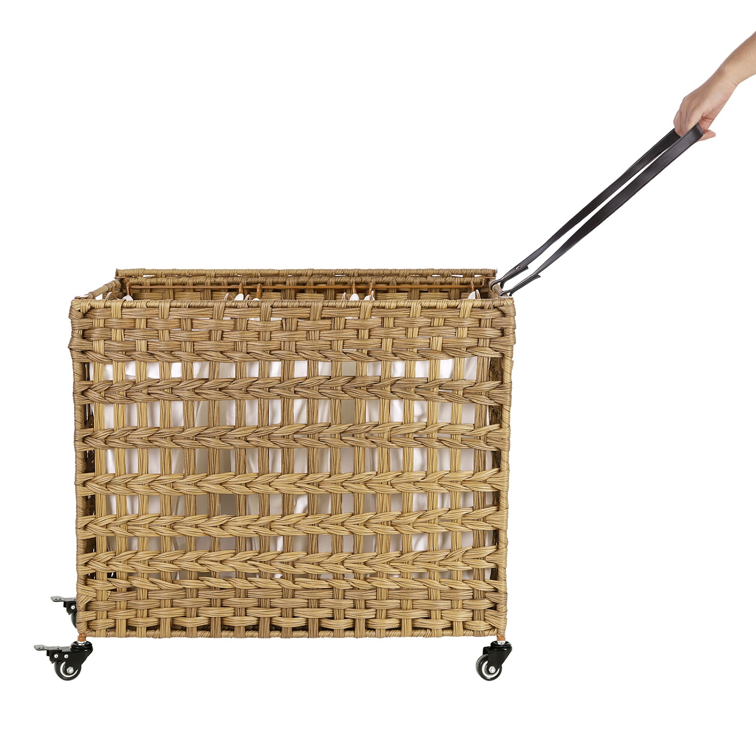 Kosz na pranie, goose yellow, 66 cm