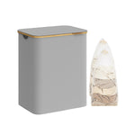 Kosz na pranie, jasnoszary, 52 cm