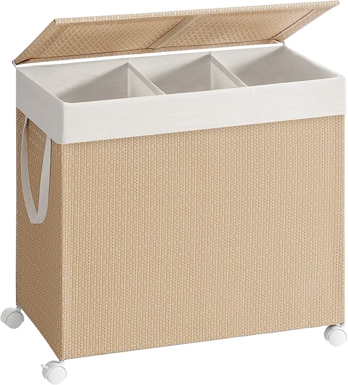 Kosz na pranie, khaki, 66,5 cm