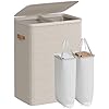 Kosz na pranie, cappuccino beige, 56 cm