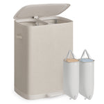 Kosz na pranie, cappuccino beige, 56 cm