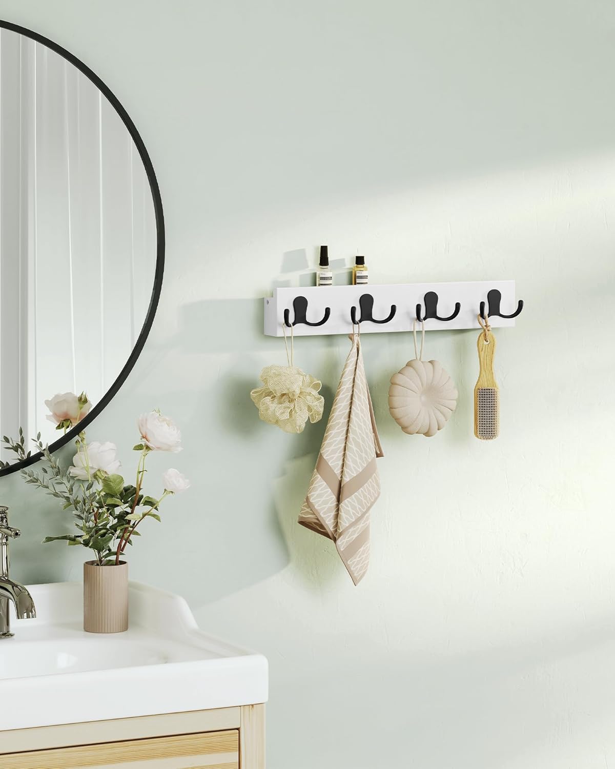 Wieszak stojący, cream white, 40 cm