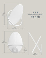 Mebel do domu, pearl white, 7,2 cm