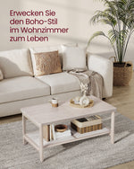 Stolik kawowy, oatmeal beige, 100 cm
