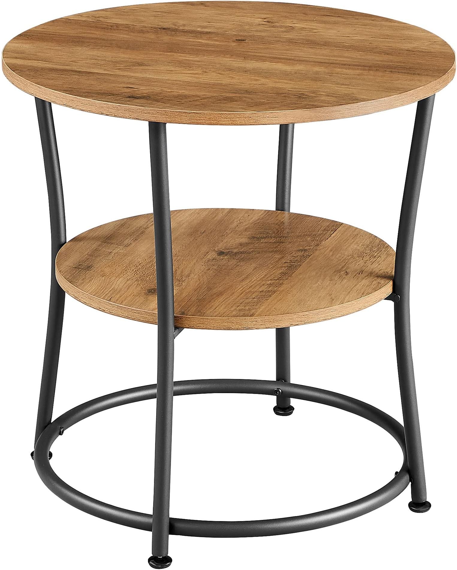 Stolik boczny, honey brown, 54 cm