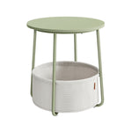 Stolik boczny, sage green, 45 cm