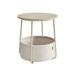 Stolik pomocniczy, natural beige, 45 cm