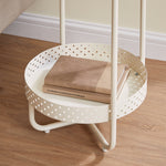 Stolik boczny, natural beige, 40 cm
