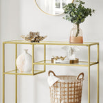 Konsola, pale gold, 100 cm