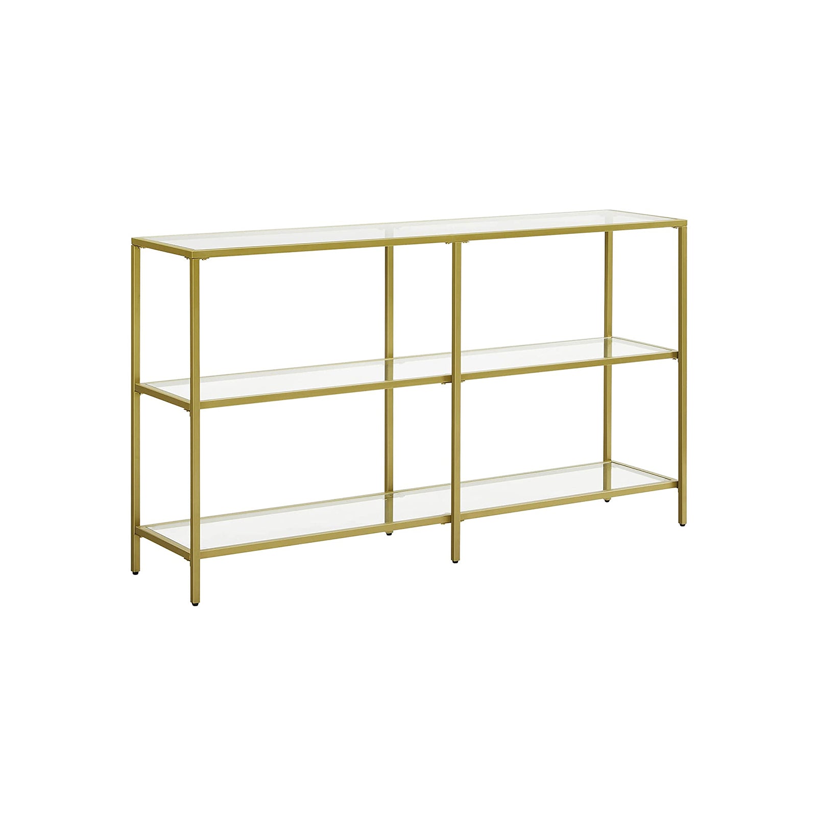 Regał do przechowywania, pale gold, 130 cm