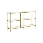 Regał do przechowywania, pale gold, 130 cm
