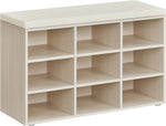 Ławka na buty, natural beige, 78,5 cm