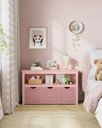 Ławka na buty, jelly pink, 102 cm
