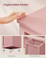 Ławka na buty, jelly pink, 102 cm