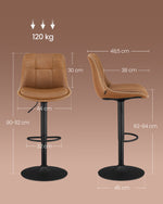 Hokery, caramel brown, 44 cm