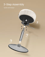Hokery, cream white, 38,5 cm