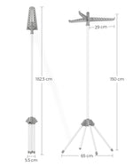 Mebel do domu, biały, 67 cm