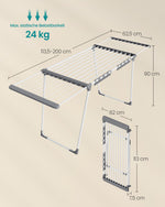 Produkt ogrodowy, pearl white, 113,5 cm