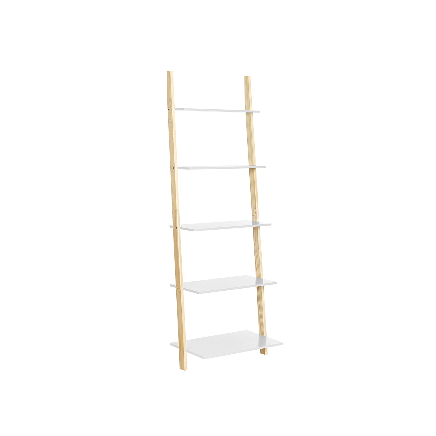 Regał na książki, biały, 60 cm
