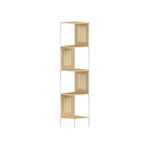 Regał na książki, oak beige, 31,9 cm