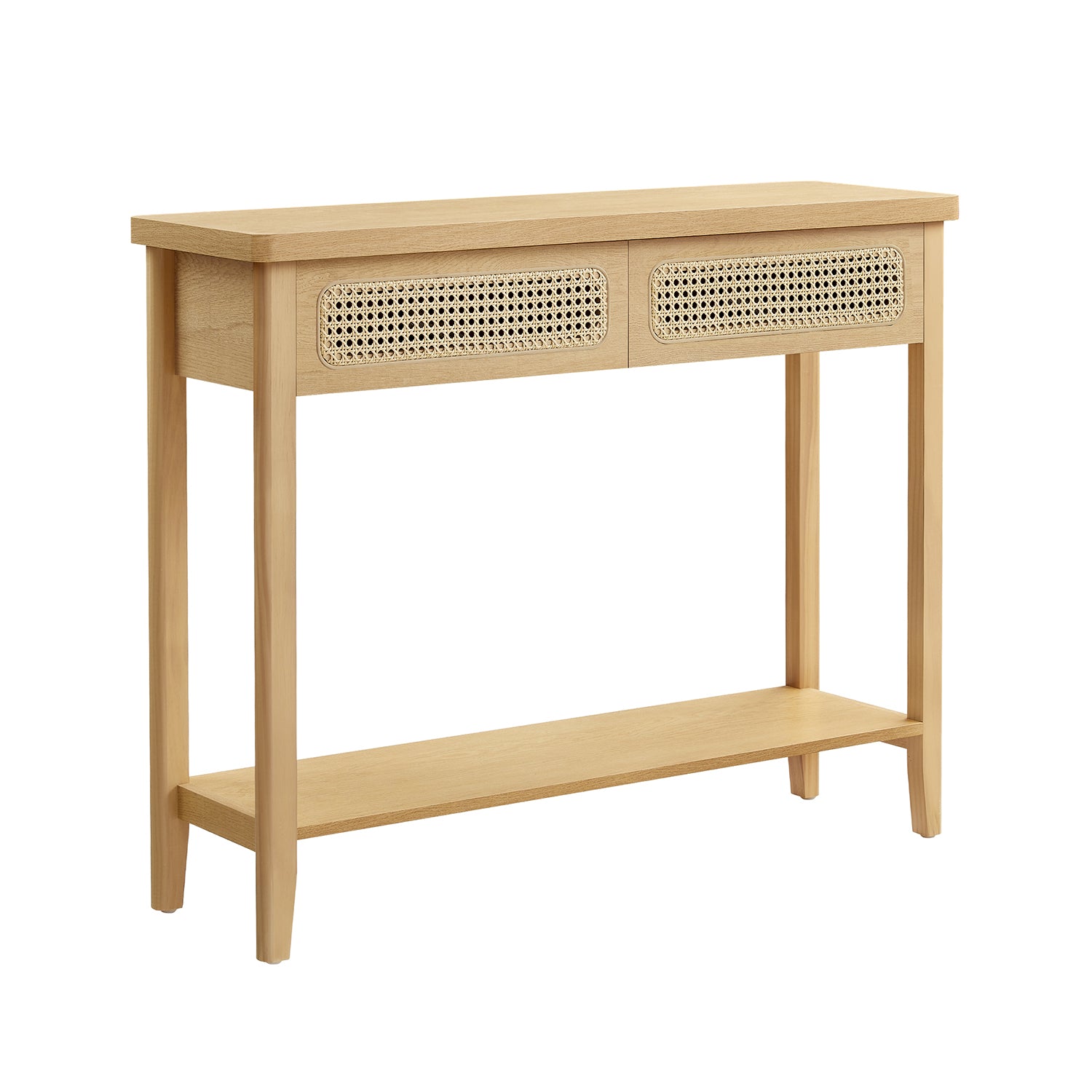 Konsola, oak beige, 100 cm