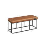 Pufa ze schowkiem, caramel brown, 120 cm