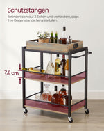Mebel do domu, turquoise brown, 72 cm
