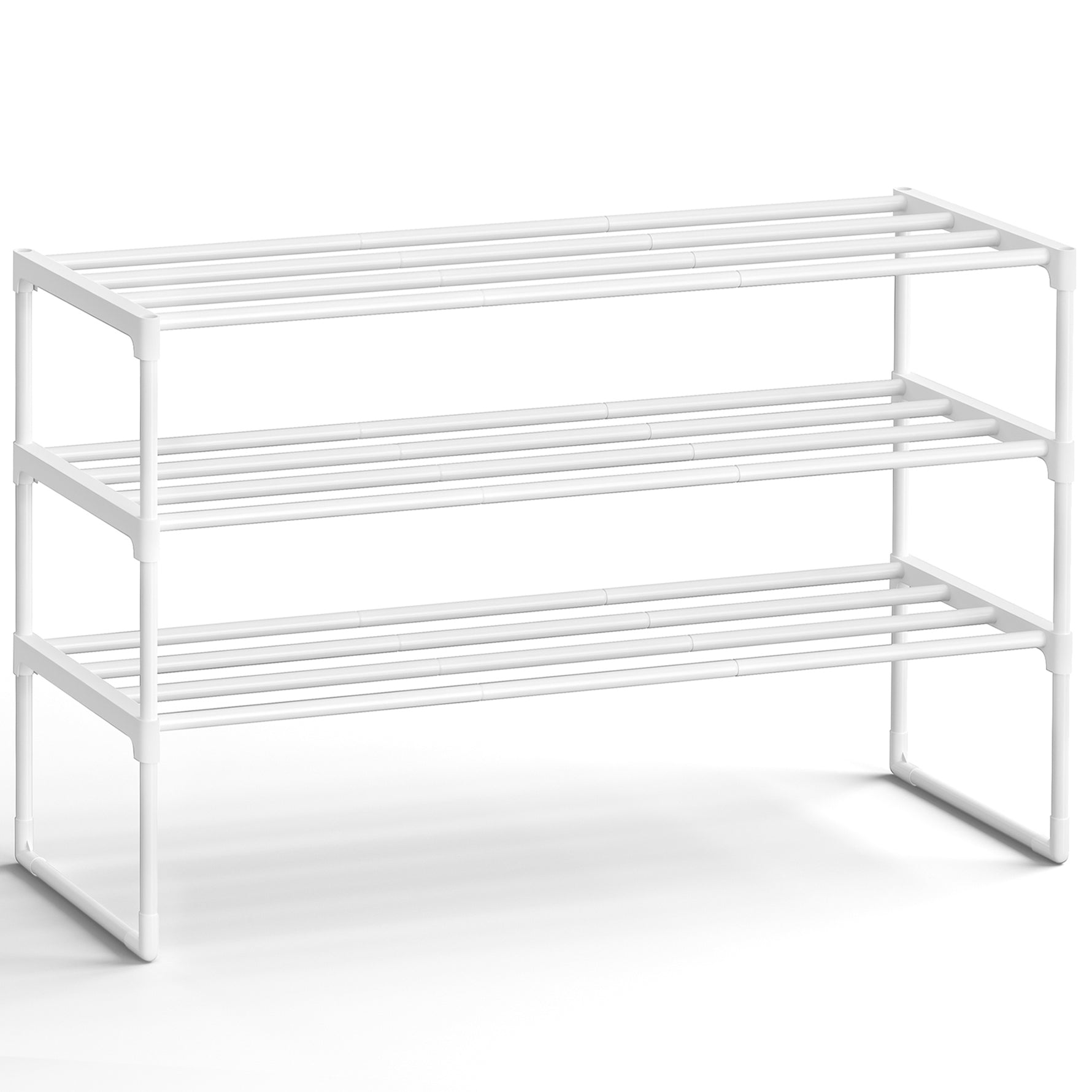 Regał na buty, pearl white, 92 cm