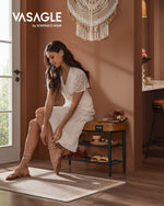 Ławka na buty, caramel brown, 80 cm