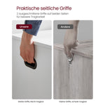 Ławka na buty z pojemnikiem do przedpokoju biała
