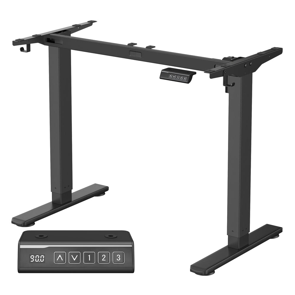 Elektryczne biurko regulowane 72-118 cm czarne