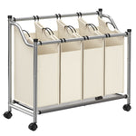 Kosz na pranie, cream white, 87,5 cm