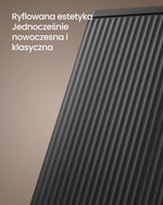 Stalowy kosz na śmieci kuchenny 50 l z pedałem czarny
