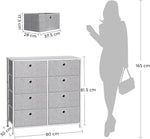 Mebel do domu, jasnoszary, 80 cm