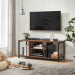 Szafka RTV vintage 120×40×50 cm z otwartymi półkami
