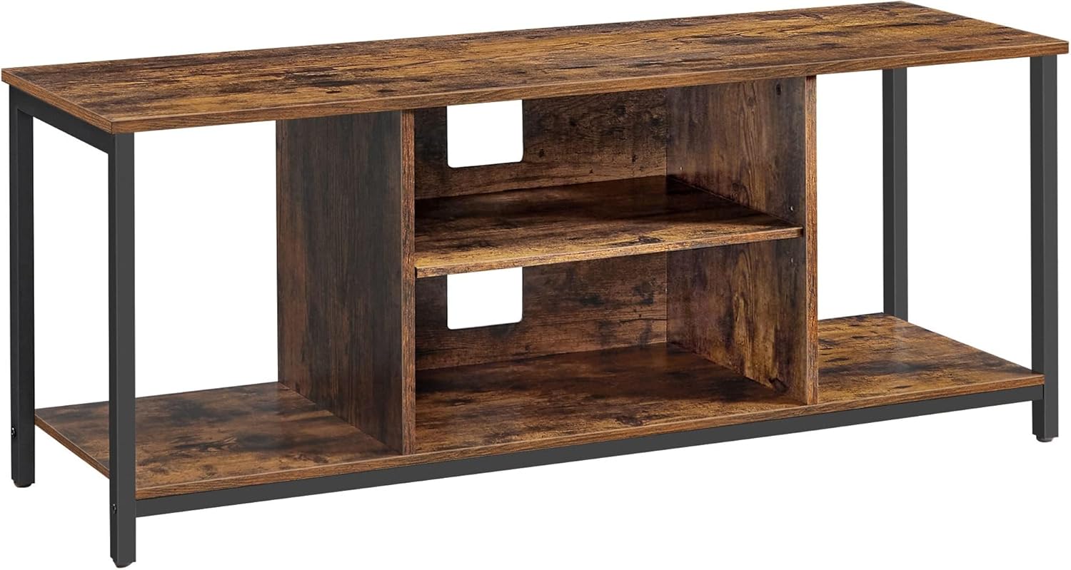 Szafka RTV, rustykalny brąz, 120 cm