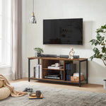 Szafka RTV, rustykalny brąz, 120 cm