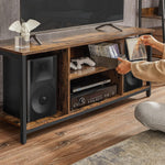 Szafka RTV, rustykalny brąz, 120 cm